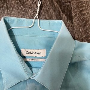Mens Calvin Klein button up shirt